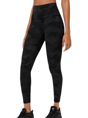 Lululemon Wunder Train High-Rise Tight Camo Leggings